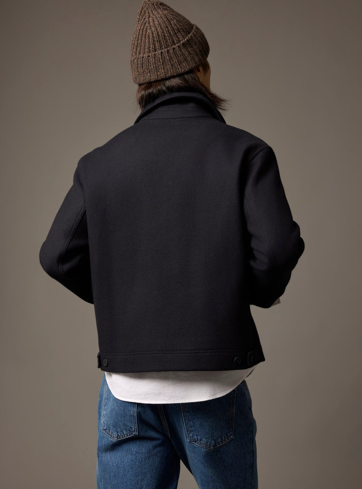 Blouson Clotaire bleu marine