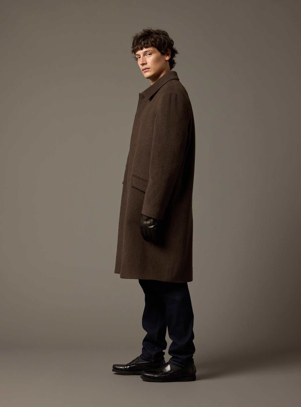 Manteau Hudson couleur café