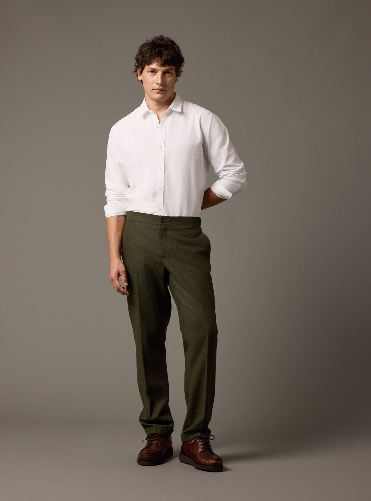Pantalon Steven vert sapin