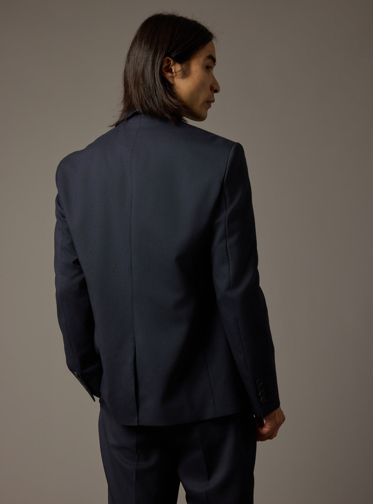 Veste de costume bleu marine Rogue