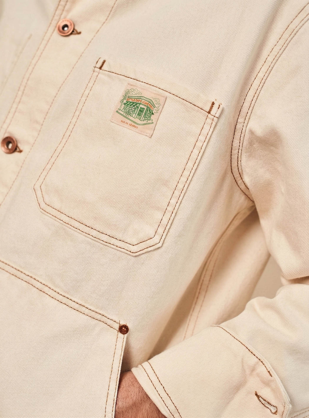 Blouson Mel Écru