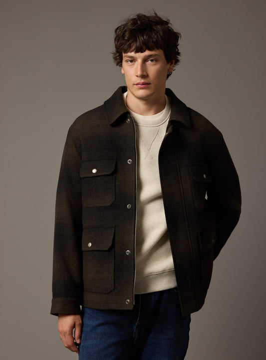 Blouson Hale Kaki Foncé