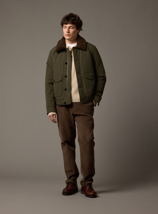 Blouson Clint Kaki Foncé