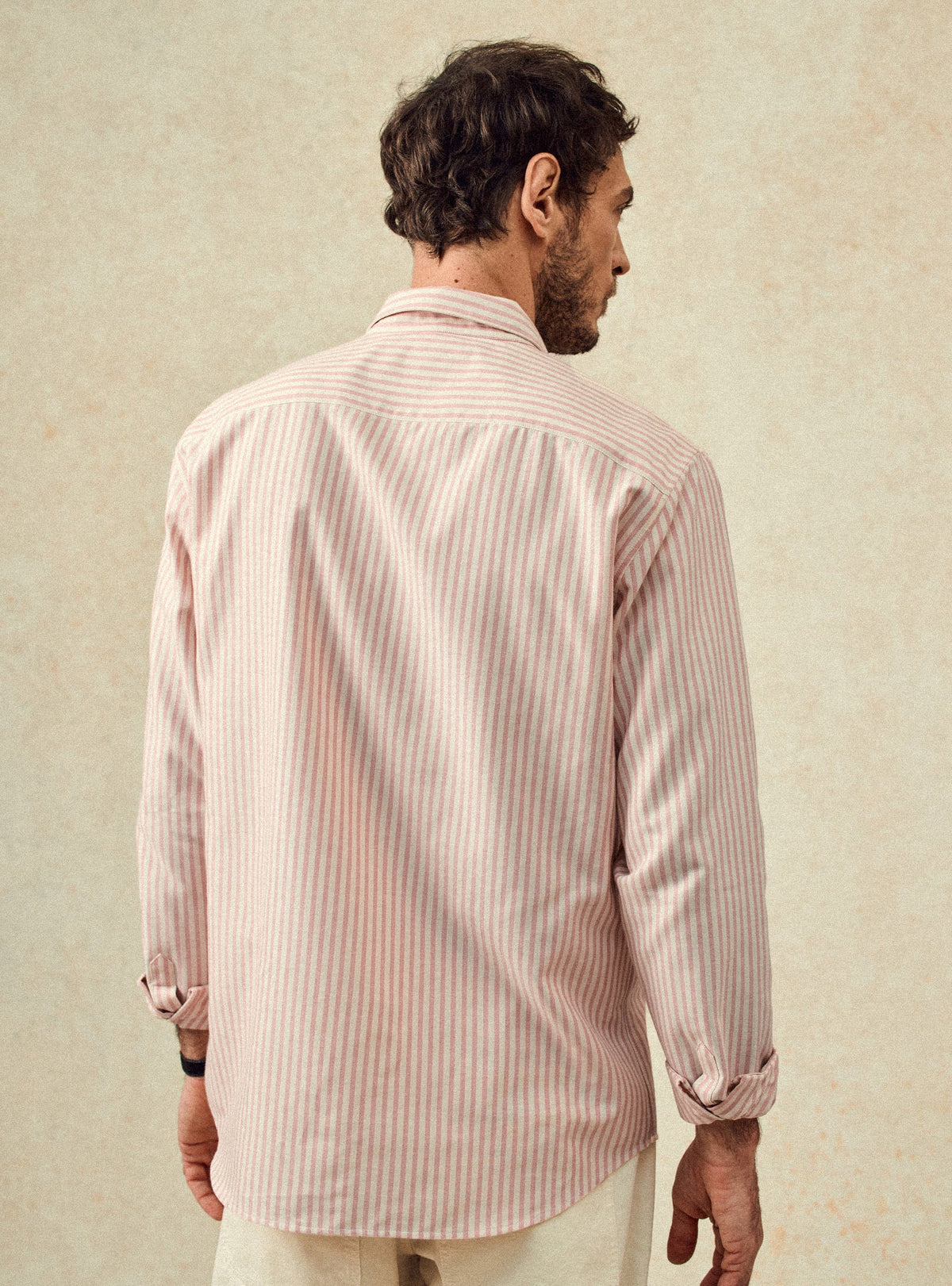 Chemise College Écru/Rosette