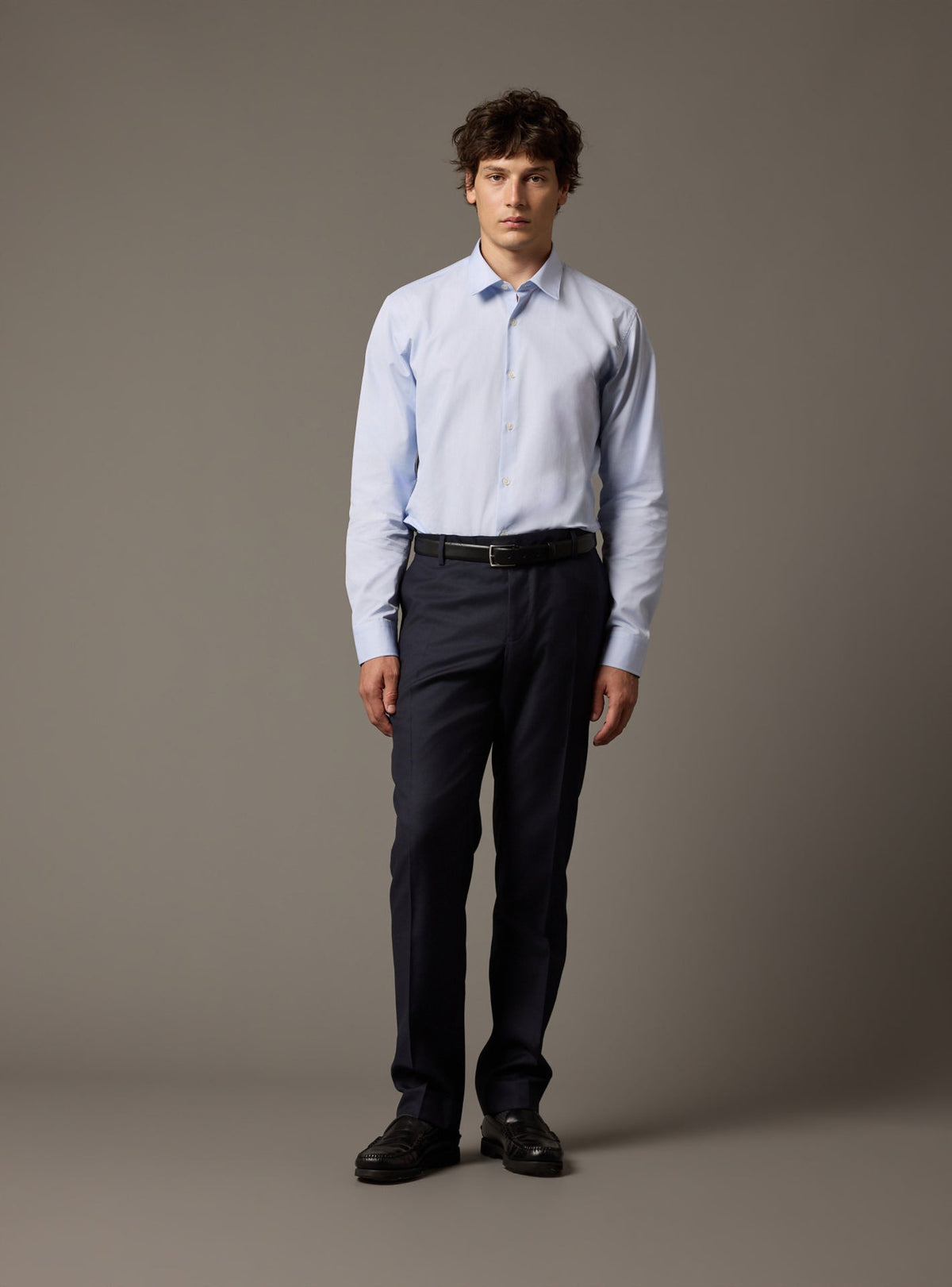 Chemise Jake Blanc/Ciel