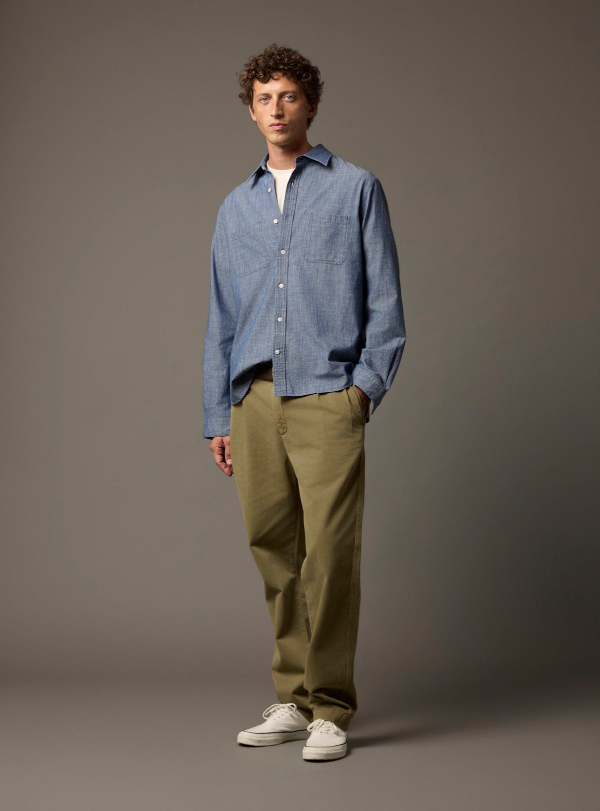 Chemise en chambray Roger