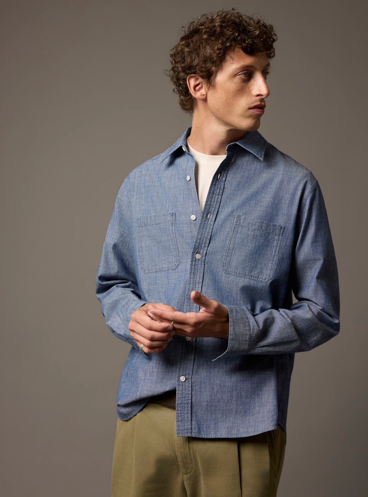 Chemise en chambray Roger