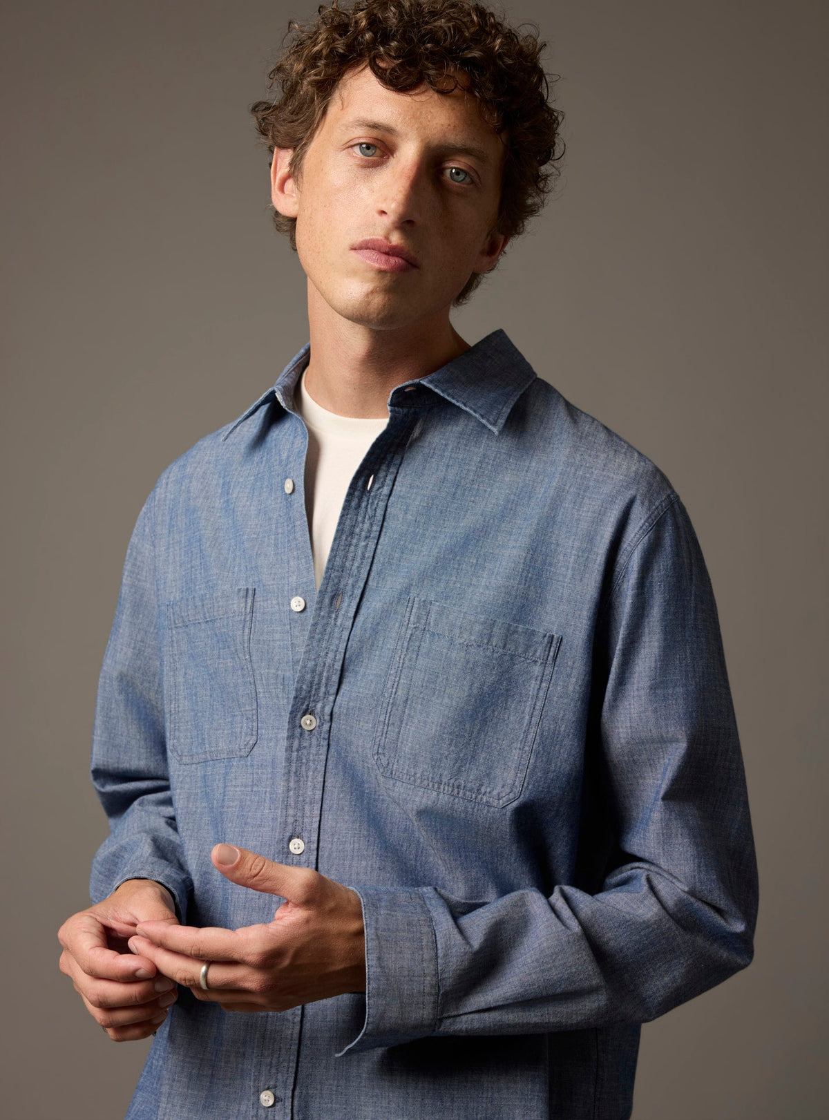 Chemise en chambray Roger