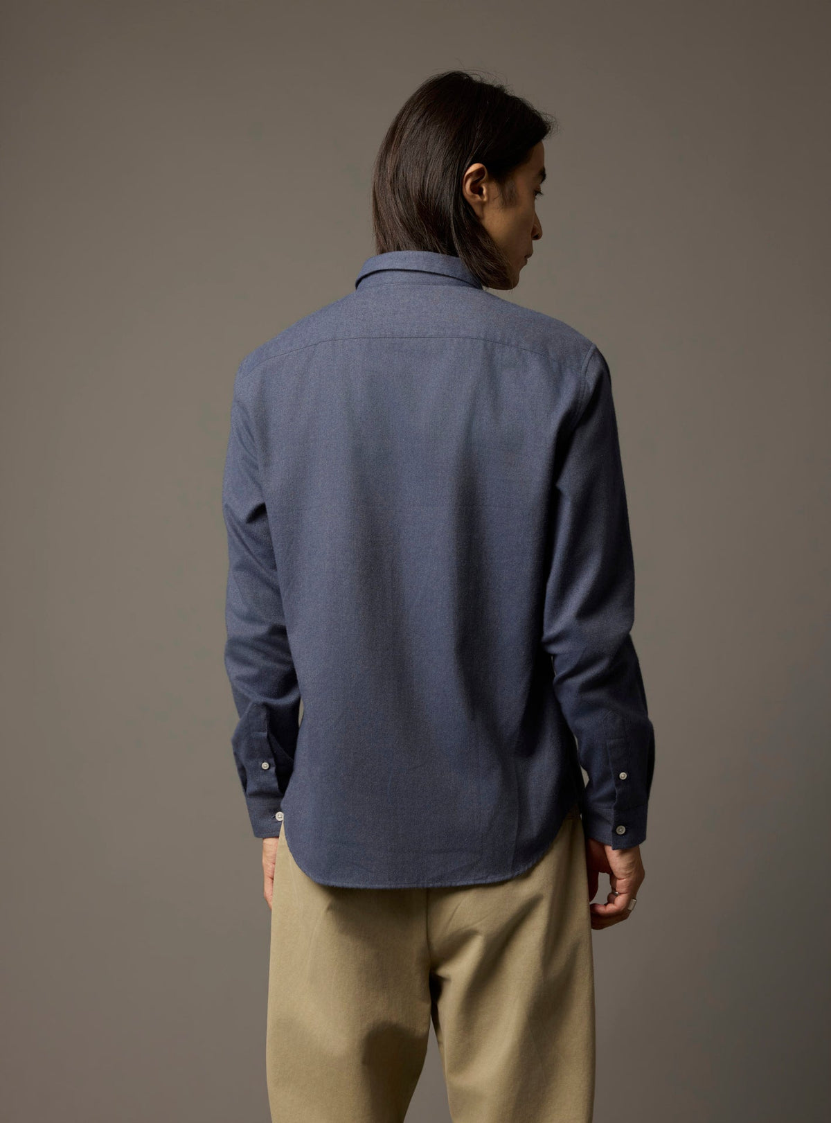 Chemise bleu marine université