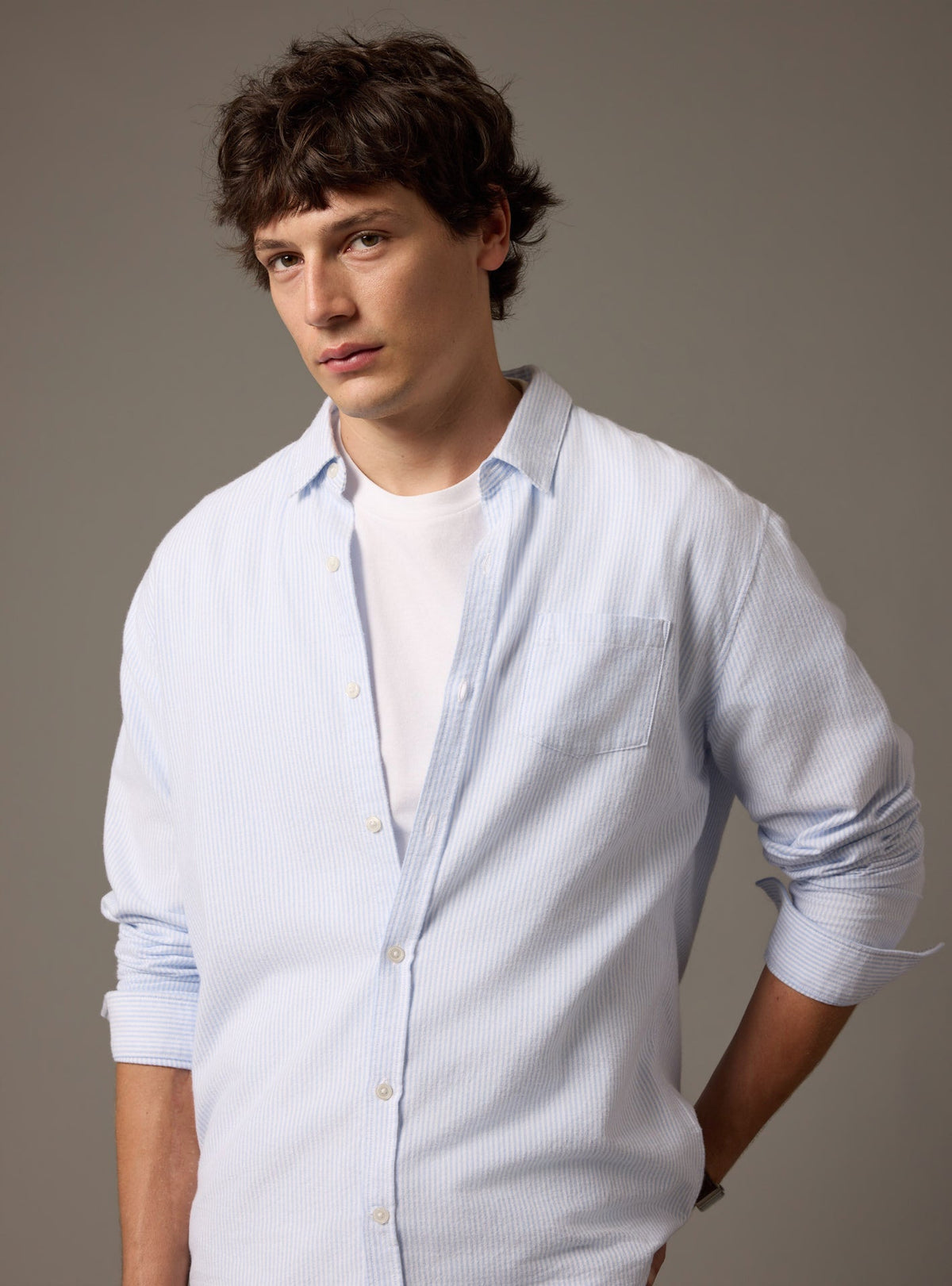Chemise Soho Blanc/Nuage