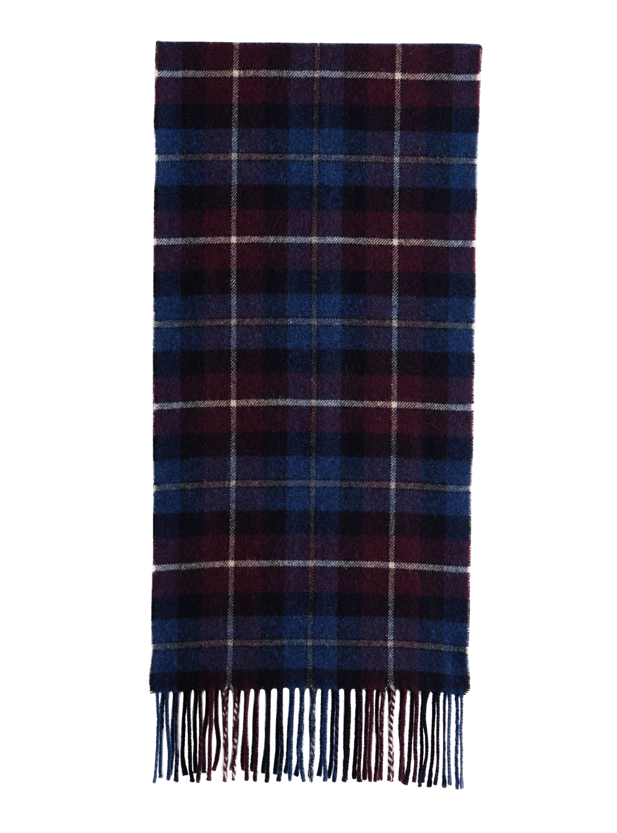 Écharpe Rudolf bleu marine/améthyste