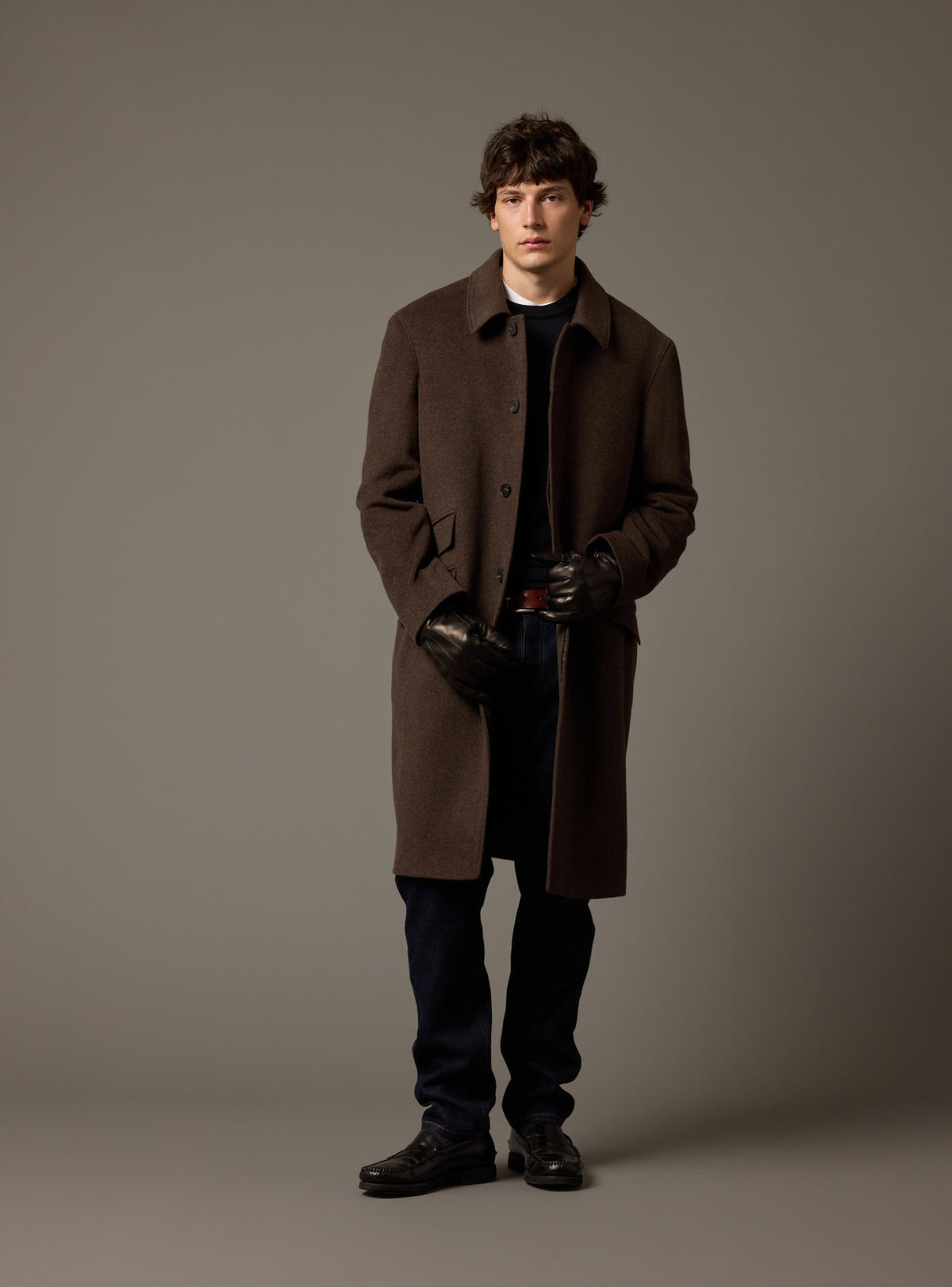 Manteau Hudson couleur café