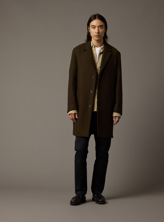 Manteau Alden Kaki Foncé