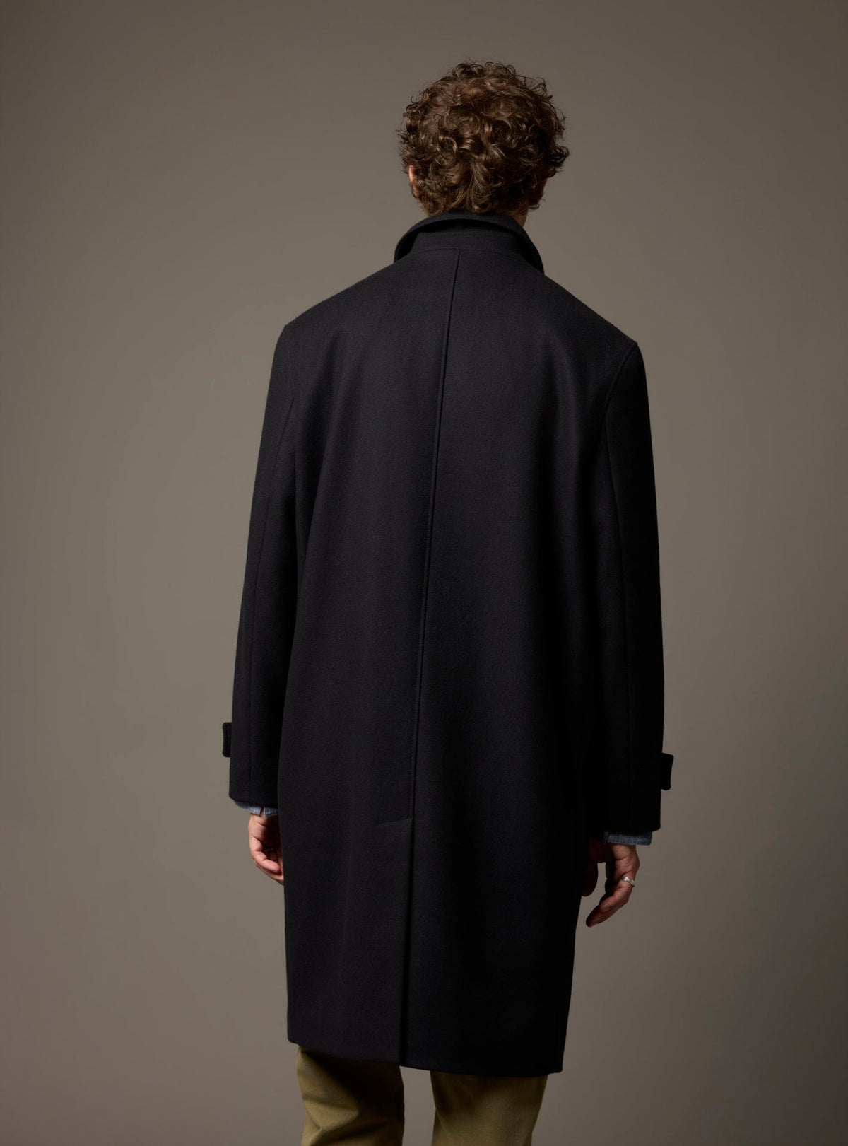 Manteau Auguste bleu marine