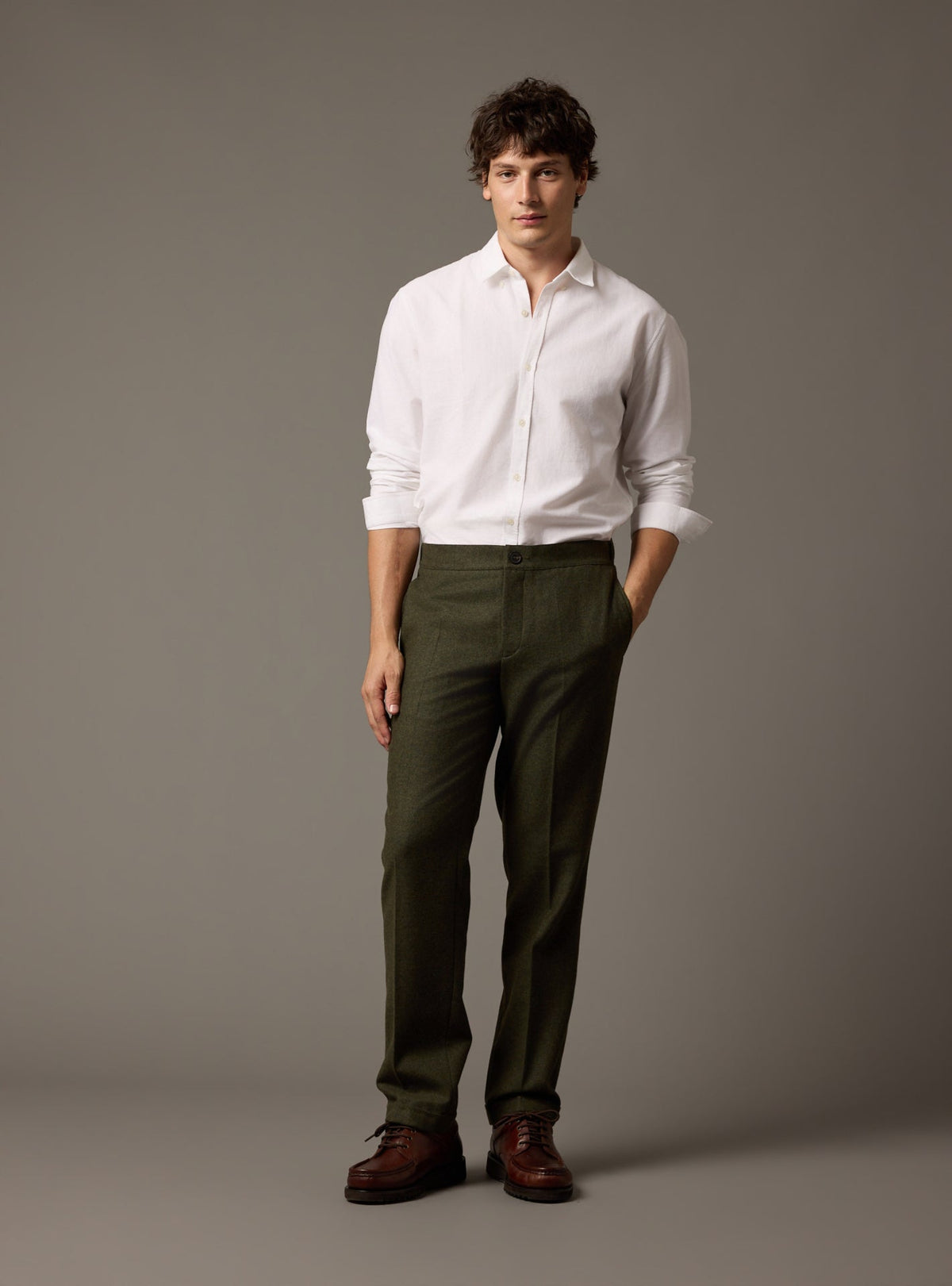 Pantalon Steven vert sapin