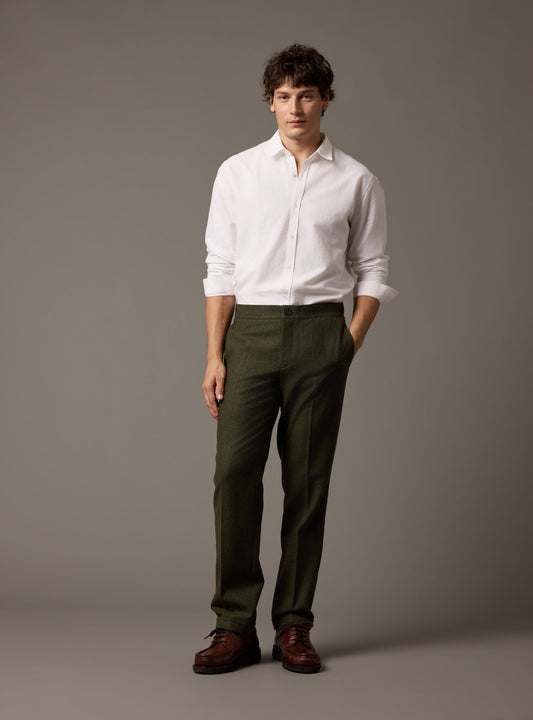 Pantalon Steven vert sapin