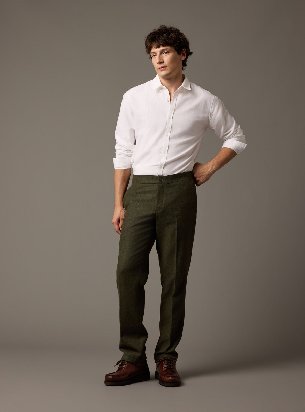 Pantalon Steven vert sapin