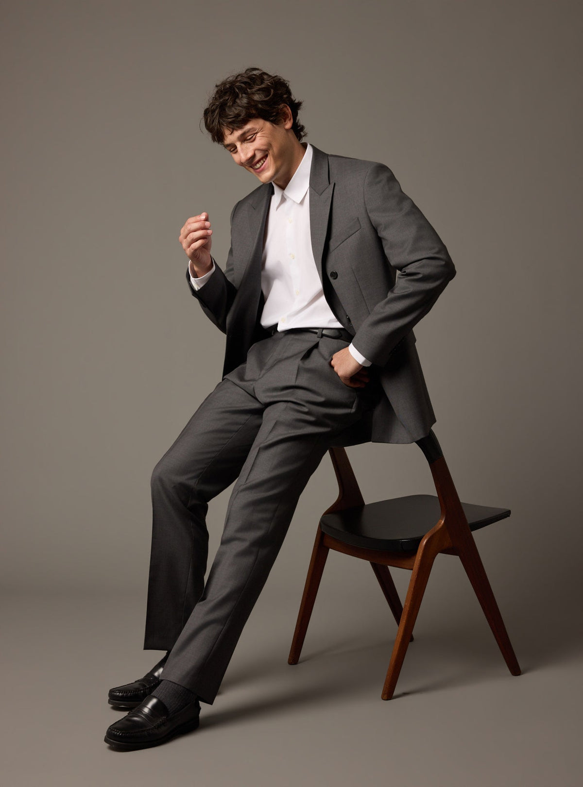 Veste de costume Sloan anthracite