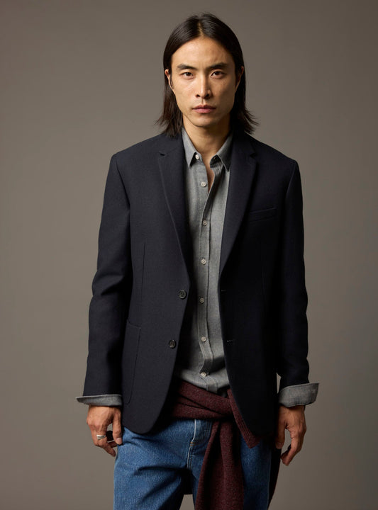 Veste Sèvres bleu marine